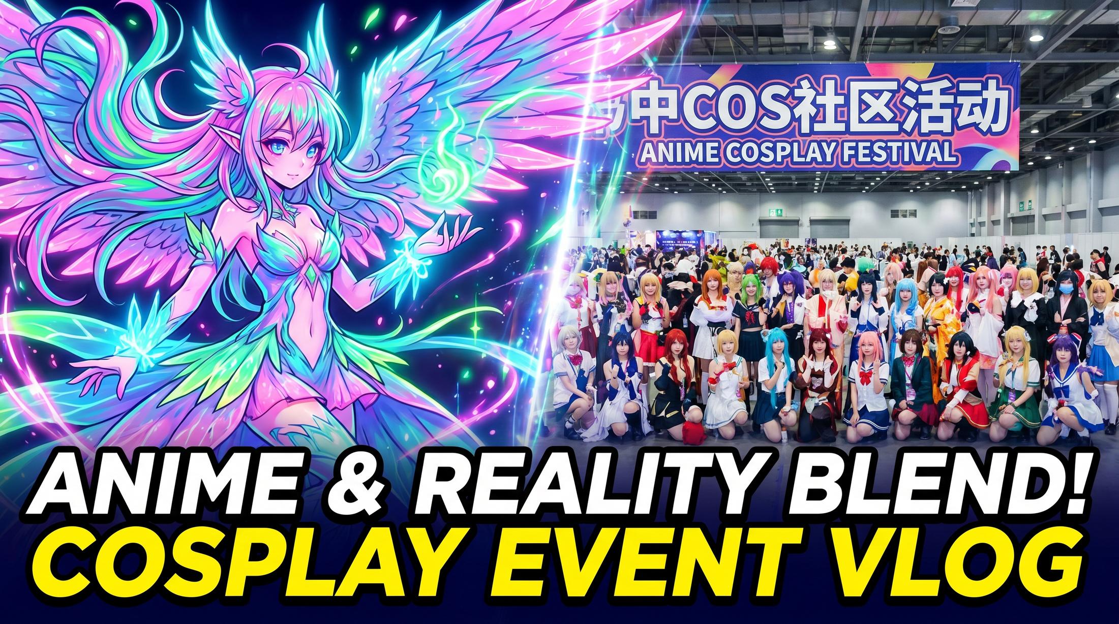 体育生二次元：漫展Cosplay活动合影